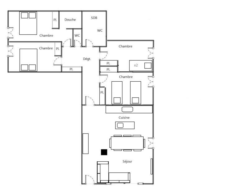 Appartement En Chalet 4 Etoiles Huez Eksteriør billede
