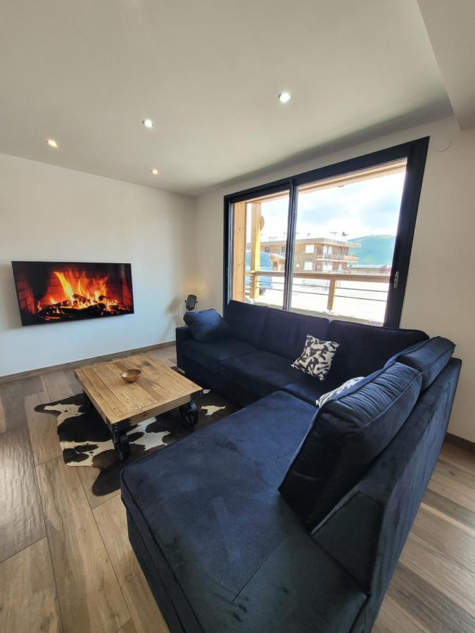 Appartement En Chalet 4 Etoiles Huez Eksteriør billede