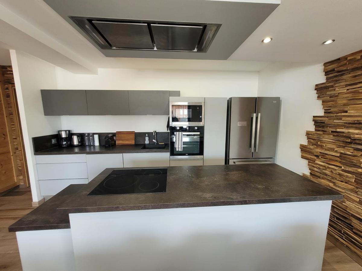 Appartement En Chalet 4 Etoiles Huez Eksteriør billede